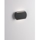 Anthracite Die-Casting Aluminium & Clear Glass LED 7.7 Watt 282Lm 3000K 220-240V Beam Angle 253º IP65 L: 15.6 W: 3.8 H: 9.7 cm 
