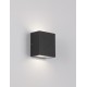 Anthracite Die-Casting Aluminium & Clear Glass LED 10.4 Watt 639Lm 3000K 220-240V Beam Angle 266º IP65 Light Up & Down L: 9 W: 5