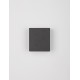 Anthracite Die-Casting Aluminium & Clear Glass LED 10.4 Watt 639Lm 3000K 220-240V Beam Angle 266º IP65 Light Up & Down L: 9 W: 5