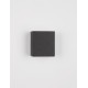 Anthracite Die-Casting Aluminium & Clear Glass LED 10.4 Watt 639Lm 3000K 220-240V Beam Angle 266º IP65 Light Up & Down L: 9 W: 5