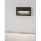 Anthracite Die-Casting Aluminium & Clear Glass LED 6 Watt 122.31Lm 3000K 220-240V Beam Angle 266º IP65 L: 22.7 W: 3.5 H: 12.7 cm