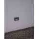 Anthracite Die-Casting Aluminium & Clear Acrylic LED 1.5 Watt 34Lm 3000K 220-240V Beam Angle 50º IP54 L: 10 W: 2.9 H: 6.7 cm 