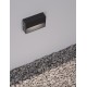 Anthracite Die-Casting Aluminium & Clear Acrylic LED 1.5 Watt 34Lm 3000K 220-240V Beam Angle 50º IP54 L: 10 W: 2.9 H: 6.7 cm 