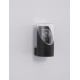 Anthracite Die-Casting Aluminum & Clear Acrylic LED E27 1x12 Watt 220-240 Volt Bulb Excluded IP65 D: 9 W: 10.1 H: 17.1 cm 