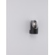 Anthracite Die-Casting Aluminum & Clear Acrylic LED E27 1x12 Watt 220-240 Volt Bulb Excluded IP65 D: 9 W: 10.1 H: 17.1 cm 