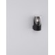 Anthracite Die-Casting Aluminum & Clear Acrylic LED E27 1x12 Watt 220-240 Volt Bulb Excluded IP65 D: 9 W: 10.1 H: 17.1 cm 