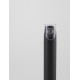 Anthracite Die-Casting Aluminum & Clear Acrylic LED E27 1x12 Watt 220-240 Volt Bulb Excluded IP65 D: 9 H: 65 cm 