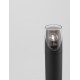 Anthracite Die-Casting Aluminum & Clear Acrylic LED E27 1x12 Watt 220-240 Volt Bulb Excluded IP65 D: 9 H: 65 cm 