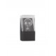 Anthracite Die-Casting Aluminum & Clear Acrylic LED E27 1x12 Watt 220-240 Volt Bulb Excluded IP65 L: 8.5 W: 9.8 H: 16 cm 