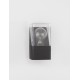 Anthracite Die-Casting Aluminum & Clear Acrylic LED E27 1x12 Watt 220-240 Volt Bulb Excluded IP65 L: 8.5 W: 9.8 H: 16 cm 