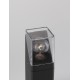 Anthracite Die-Casting Aluminum & Clear Acrylic LED E27 1x12 Watt 220-240 Volt Bulb Excluded IP65 L: 8.5 W: 8.5 H: 65 cm 