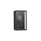 Anthracite Die-Casting Aluminium Clear & Frost Acrylic LED E27 1x12 Watt 220-240 Volt Bulb Excluded IP65 L: 13.8 W: 10 H: 23.8 c