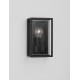 Anthracite Die-Casting Aluminium Clear & Frost Acrylic LED E27 1x12 Watt 220-240 Volt Bulb Excluded IP65 L: 13.8 W: 10 H: 23.8 c