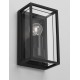 Anthracite Die-Casting Aluminium Clear & Frost Acrylic LED E27 1x12 Watt 220-240 Volt Bulb Excluded IP65 L: 13.8 W: 10 H: 23.8 c