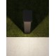 Anthracite Die-Casting Aluminium & Clear Glass LED 8 Watt 560Lm 3000K 220-240V Beam Angle 94º IP65 L: 13.5 W: 10 H: 65 cm 