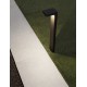Anthracite Die-Casting Aluminium & Clear Glass LED 8 Watt 560Lm 3000K 220-240V Beam Angle 94º IP65 L: 13.5 W: 10 H: 65 cm 