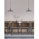 Matt Black Steel & Resin LED 16 Watt 220-240 Volt 1100Lm 3000K IP20 D: 45 H: 180 cm 