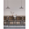 Matt Black Steel & Resin LED 16 Watt 220-240 Volt 1100Lm 3000K IP20 D: 45 H: 180 cm