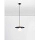 Black Marble & Opal Glass LED G9 1x5 Watt 100-240 Volt IP20 bulb excluded D: 30 H: 185 cm 