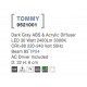 Dark Gray ABS & Acrylic Diffuser LED 25 Watt 37280Lm 3000K 220-240 Volt 50Hz Beam Angle 85o IP54 AC Driver Included D: 32 H: 6 c