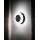 Sandy Black Aluminium & Acrylic LED 9 Watt 620Lm 3000K 100-240 Volt 50Hz Beam Angle 112o IP65 D: 15 W: 5.5 cm 