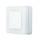 Sandy White Aluminium & Acrylic LED 9 Watt 620Lm 3000K 100-240 Volt 50Hz Beam Angle 115o IP65 L: 15 W: 5.5 H: 15 cm 