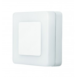 Sandy White Aluminium & Acrylic LED 9 Watt 620Lm 3000K 100-240 Volt 50Hz Beam Angle 115o IP65 L: 15 W: 5.5 H: 15 cm 