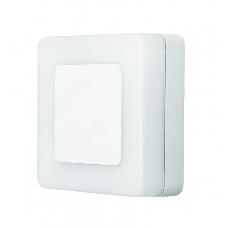 Sandy White Aluminium & Acrylic LED 9 Watt 620Lm 3000K 100-240 Volt 50Hz Beam Angle 115o IP65 L: 15 W: 5.5 H: 15 cm 