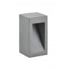Gray Cement Glass Diffuser LED 6 Watt 450Lm 3000K 120-230V IP65 L: 12 W: 12 H: 25 cm