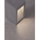 Gray Cement Glass Diffuser LED 6 Watt 450Lm 3000K 120-230V IP65 L: 12 W: 12 H: 25 cm 