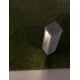 Gray Cement Glass Diffuser LED 6 Watt 450Lm 3000K 120-230V IP65 L: 12 W: 12 H: 60 cm 