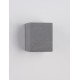Gray Cement Glass Diffuser LED 5 Watt 200Lm 3000K 120-230V IP65 Light Down L: 9 W: 9.7 H: 11.2 cm 