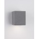 Gray Cement Glass Diffuser LED 5 Watt 200Lm 3000K 120-230V IP65 Light Down L: 9 W: 9.7 H: 11.2 cm 