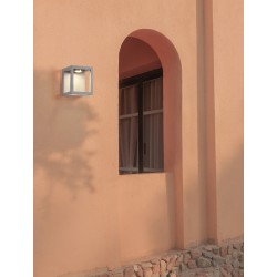 Gray Cement Glass Diffuser LED 5 Watt 200Lm 3000K 120-230V IP65 L: 17 W: 17 H: 20 cm 