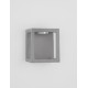 Gray Cement Glass Diffuser LED 5 Watt 200Lm 3000K 120-230V IP65 L: 17 W: 17 H: 20 cm 