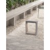 Gray Cement Glass Diffuser LED 8 Watt 380Lm 3000K 120-230V IP65 L: 28 W: 10 H: 35 cm
