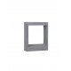 Gray Cement Glass Diffuser LED 8 Watt 380Lm 3000K 120-230V IP65 L: 28 W: 10 H: 35 cm 