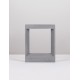 Gray Cement Glass Diffuser LED 8 Watt 380Lm 3000K 120-230V IP65 L: 28 W: 10 H: 35 cm 