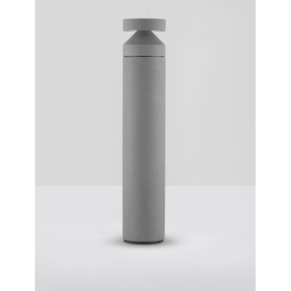 Gray Cement LED 20 Watt 220-240Volt 1018Lm 3000K IP65 D: 19.2 H: 99.5 cm 