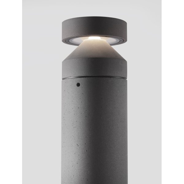 Gray Cement LED 20 Watt 220-240Volt 1018Lm 3000K IP65 D: 19.2 H: 99.5 cm 