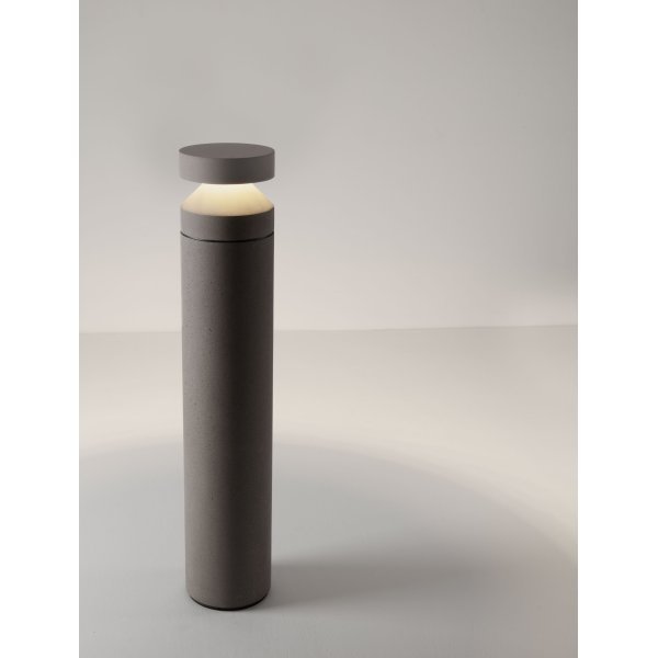 Gray Cement LED 20 Watt 220-240Volt 1018Lm 3000K IP65 D: 19.2 H: 99.5 cm 