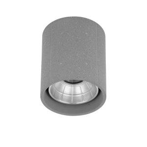Gray Cement LED 10 Watt 220-240Volt 1044Lm 3000K IP65 D: 10.2 H: 12 cm 2