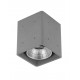 Gray Cement LED 10 Watt 220-240Volt 1021Lm 3000K IP65 L: 10.2 W: 10.2 H: 12 cm 
