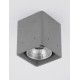 Gray Cement LED 10 Watt 220-240Volt 1021Lm 3000K IP65 L: 10.2 W: 10.2 H: 12 cm 
