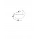 White Gypsum LED 4Watt 220-240Volt 304Lm 3000K IP20 L: 6 W: 12 H: 6 cm 