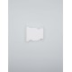 White Gypsum LED 6Watt 220-240Volt 354Lm 3000K IP20 L: 15 W: 6 H: 18,5 cm 