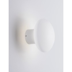 White Gypsum LED 10Watt 220-240Volt 566Lm 3000K IP20 D: 12 W: 9.5 cm 