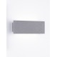 Dark Gray Concrete LED 10 Watt 100-265Volt 536Lm 3000K IP65 L: 30 W: 10 H: 4.5 cm 