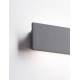 Dark Gray Concrete LED 10 Watt 100-265Volt 536Lm 3000K IP65 L: 30 W: 10 H: 4.5 cm 