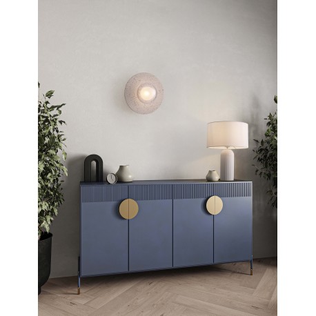 Beige Terrazzo Concrete & Glass LED G9 1x5 Watt 100-240Volt IP20 bulb excluded D: 29.5 H: 20 cm 